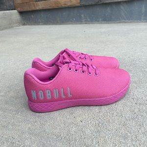 Pink NOBULL trainers — like new!